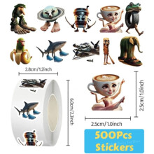 Italiaanse Brainrot Tung Tung Sahur Tralalo Kinderverjaardagsfeestartikelen Ballonnen Servies Bekers Borden Banner Speelgoed Cadeau Decoratie Set
