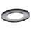 2Pcs Camera Lens Filter Step Up Ring 49mm-77mm/58-77mm Adapter Black 7