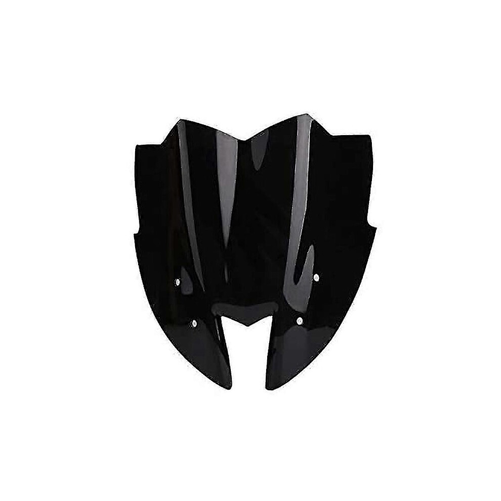 Motorcycle Windshield Visor Visor Compatible Kawasaki Z800 2012-2016 Black 9395123365510