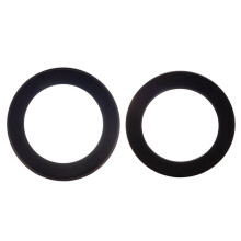2 kpl kameran linssin suodattimen askellusrengas 49mm-77mm/58-77mm sovitin musta