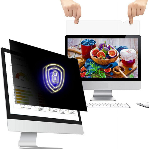 27 tommer - 16:9 billedformat - Computer Privacy Screen Filter til widescreen-skærm - Anti-refleks - Ridsefast