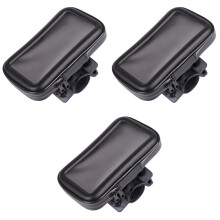 3 soportes para teléfono para bicicleta, barco, alforja de drenaje autovaciante