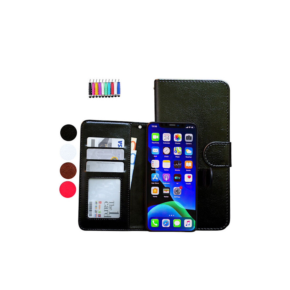 Compatible With Iphone 13 Pro Max - Leather Case / Protection White 9395123366845