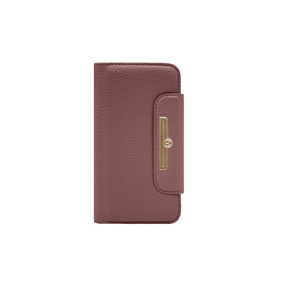 Compatible With Iphone Xs Max Marvãªlle Magnetic Case & Wallet Old Pink 9395123367262