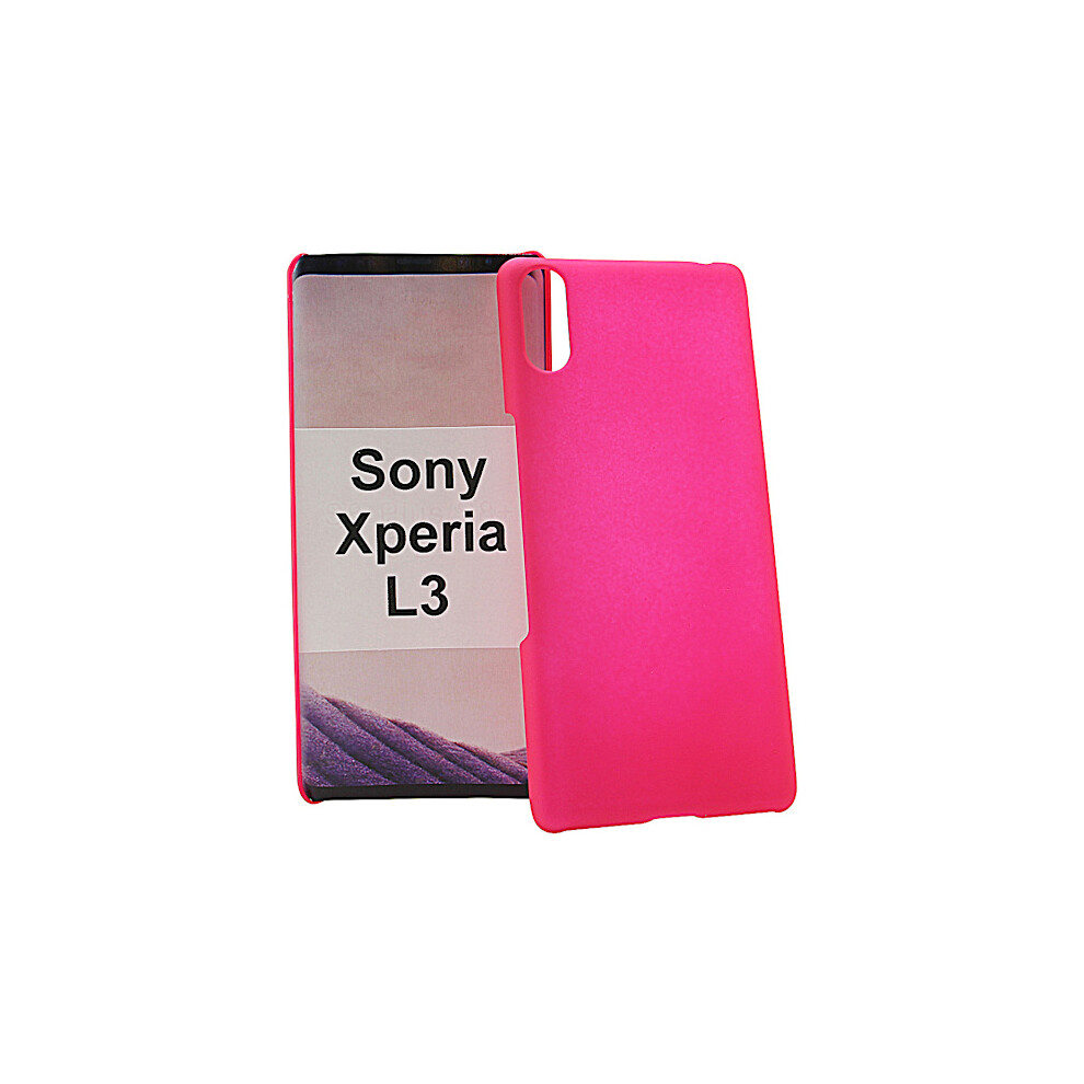 Hardcase Compatible With Sony Xperia L3 Hotpink 9395123367408