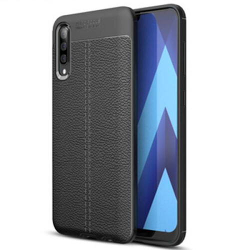 Etui - kompatibelt med Samsung Galaxy A70Rød 1