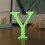 Winysin26Letters DIY3D Αυτοκόλλητα τοίχου με ακρυλικό καθρέφτη, διακόσμηση σπιτιού, 1