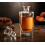 Κρυστάλλινη καράφα ουίσκι JoyJolt Carina25oz για ουίσκι, bourbon, σκωτσέζικο ουίσκι, βότκα, 2