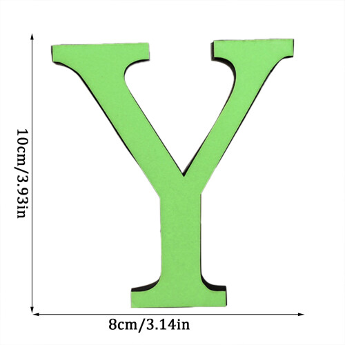 Winysin26Letters DIY3D Αυτοκόλλητα τοίχου με ακρυλικό καθρέφτη, διακόσμηση σπιτιού, 2