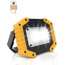 Solas Tuile In-athluchtaithe LINLIN LED 45W, Solas Oibre COB 3 Mhód atá Comhoiriúnach le USB, Uiscedhíonach le haghaidh Allamuigh, Campála,