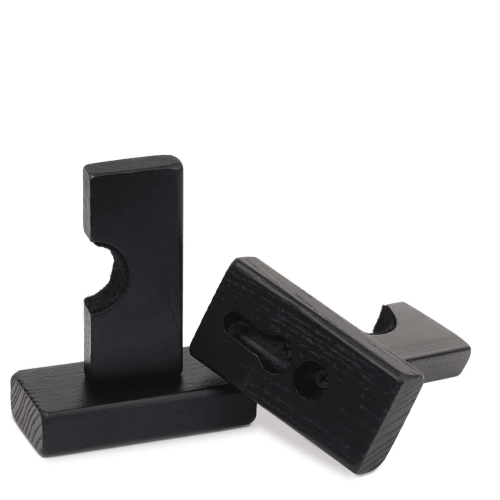 4X Baseball Bat Display Wall Mount,Bat Holders for Wall Solid with Felt Liner and Hidden Screws Bat Wall Mount 2
