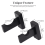 4X Baseball Bat Display Wall Mount,Bat Holders for Wall Solid with Felt Liner and Hidden Screws Bat Wall Mount 5