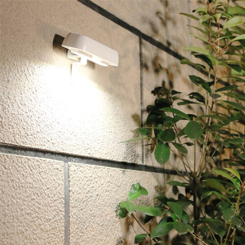Φωτιστικό τοίχου εξωτερικού χώρου Ozmmyan Solar Sense Light, φωτιστικό κήπου, λαμπτήρας