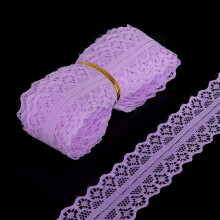 5 yarzi/lățime panglică de dantelă DIY decorativă dantelă asortată material nuntă ziua de naștere Crăciun decor artizanat accesorii