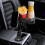 Bilkoppholder med telefonfeste Koppholder til bil Matbrett til reiser 4