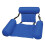 Πλωτή καρέκλα πισίνας, φουσκωτή καρέκλα Lazy Water Bed, πορτοκαλί μπλε 1