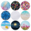 60 Pack Sublimation Blank Coaster, Round Sublimation Blank Cup Mat 8