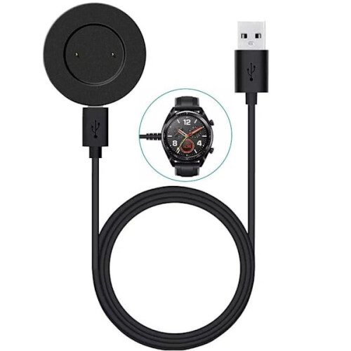 Φορτιστής συμβατός με Huawei Watch GT / Honor και Magic Watch Black