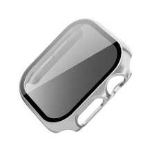 Klockfodral kompatibelt med Apple Watch med Apple Watch S10 - Förbättrat skydd Silver46 mm