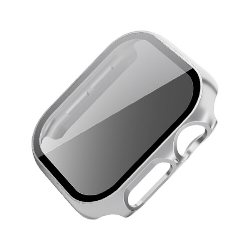 Capa para Apple Watch compatível com Apple Watch S10 - Proteção Reforçada, Prata, 46mm