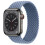 Elastisk stropp for kompatibel med Apple Watch38mm/40mm/41mm Oransje M 6