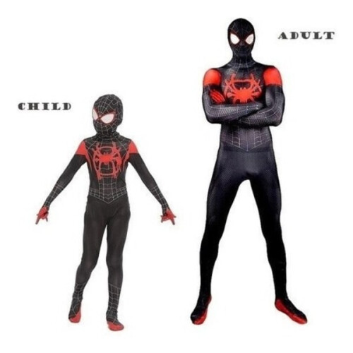 Στολή Spiderman Miles Morales Cosplay Ενήλικες Halloween180 1