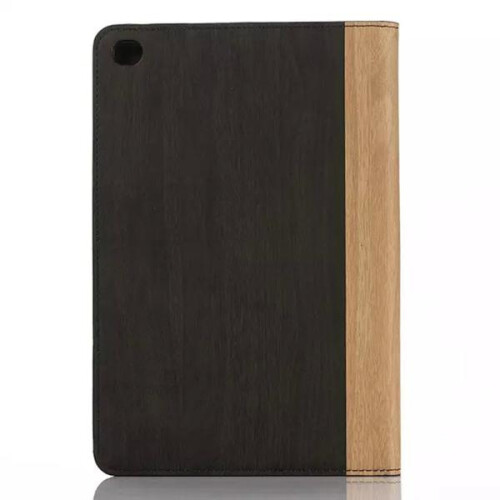 Θήκη πορτοφολιού συμβατή με Ipad Mini4 - Ξύλο (επιλέξτε από 4 χρώματα) Καστανό 1