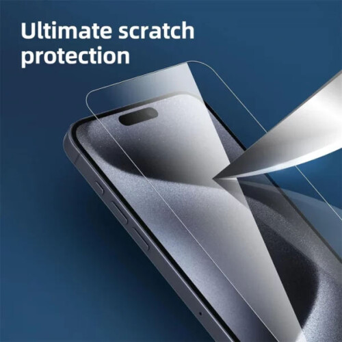 Συσκευασία 3 τεμαχίων συμβατή με το iPhone15Pro, Προστατευτικό οθόνης πλήρους κάλυψης 2