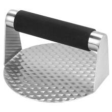 Presse à hamburgers en acier inoxydable Guangmc pour cuisson sur plaque chauffante
