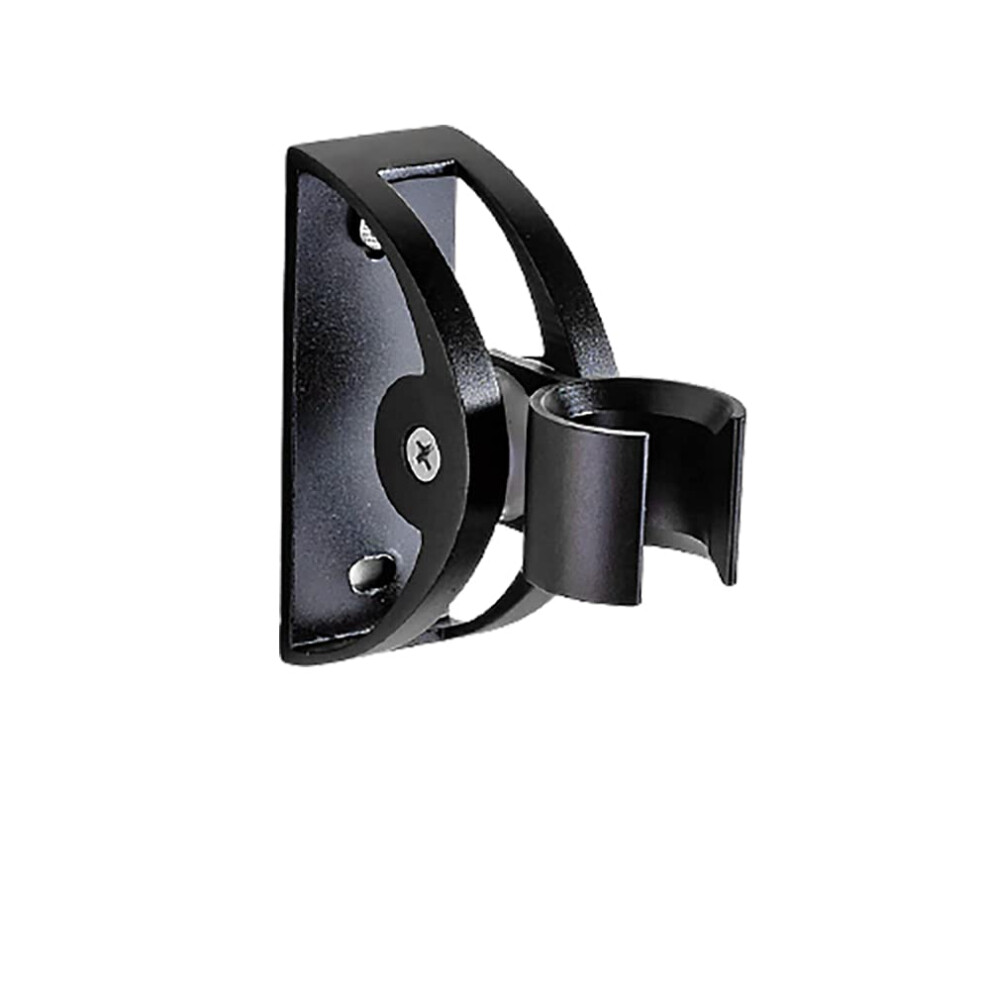 Adjustable Shower Head Holder 360 Angle Space Aluminum Wall Mount Rustproof Bracket 21Mm Black 9053599363736