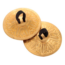 Copper Finger Cymbals for Belly Dance Performance, Durable Build with Clear Metallic Tone