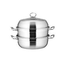 Stainless Steel Pressure Cooker with Arch Glass Lid, Induction and Dishwasher Safe