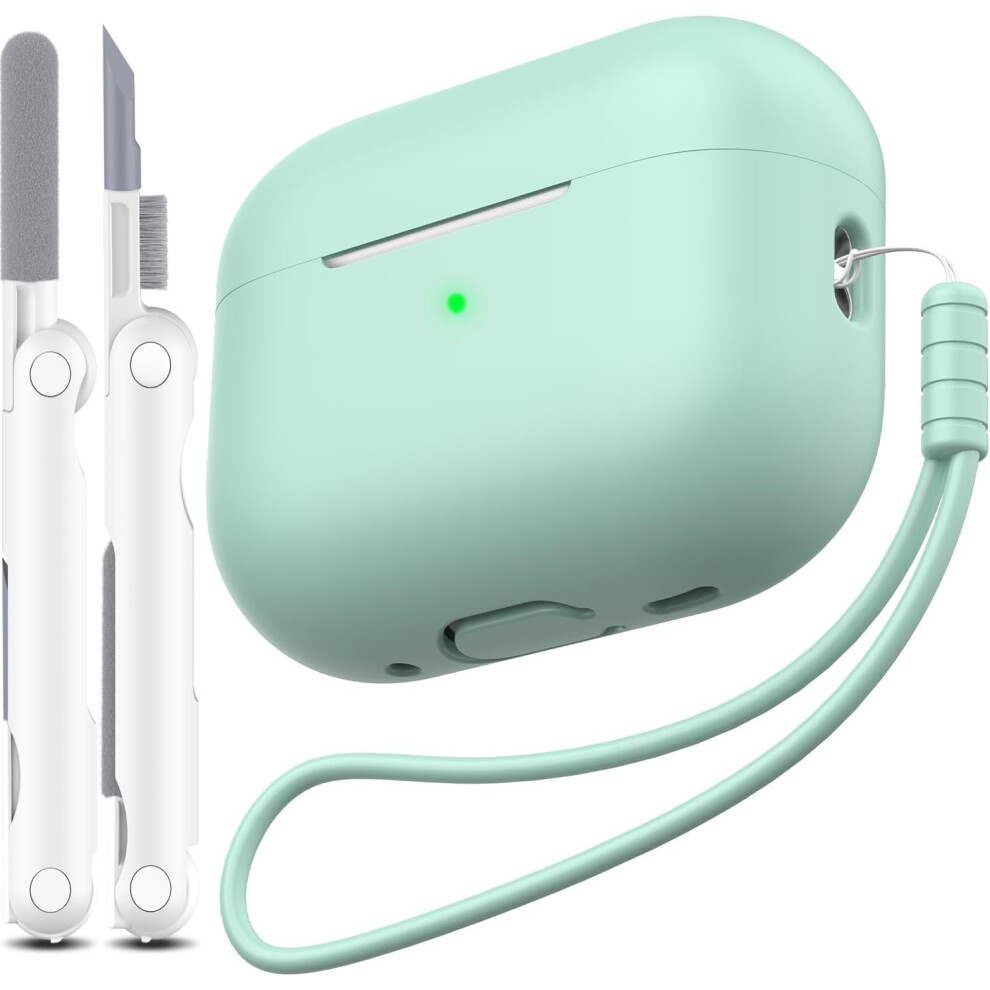 For Compatible With Airpods Pro 2Nd Generation Case Cover, Military Grade Anti-Fall Soft Silicone Shock-Absorbing For Compatible With Airpods 9395123827698
