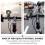Support de lampe torche pour vélo Mizh1Set, support de lampe avant pour vélo 6