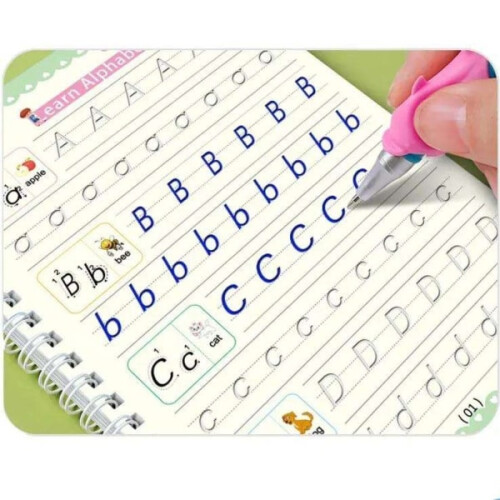 Wiederverwendbare Schreibübungshefte – 4er-Set, mehrfarbig 1