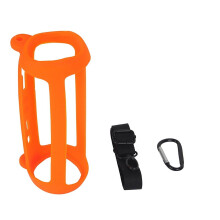 Θήκη σιλικόνης για συμβατότητα με JBL Flip6, μαλακή προστατευτική θήκη μεταφοράς για