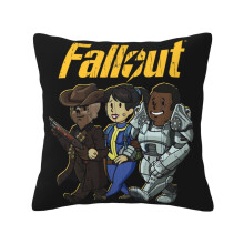 Cojín decorativo Fallout suave para las cuatro estaciones, fundas de cojín universales para sala de estar, sofá, sillón, cama.