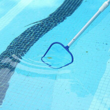 BAILANku Pool Skimmer Net, Fine Mesh Leaf Rake Net for Cleaning Swimming Pools, Hot Tubs, Pond Surface - Pool Cleaning Net
