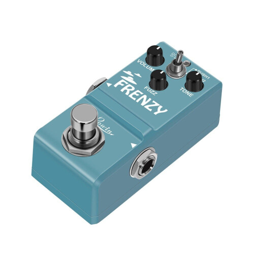 Rowin Ln-322Elgitarrpedal Klassiskt Fuzzton Metallhölje för Basgitarr 1