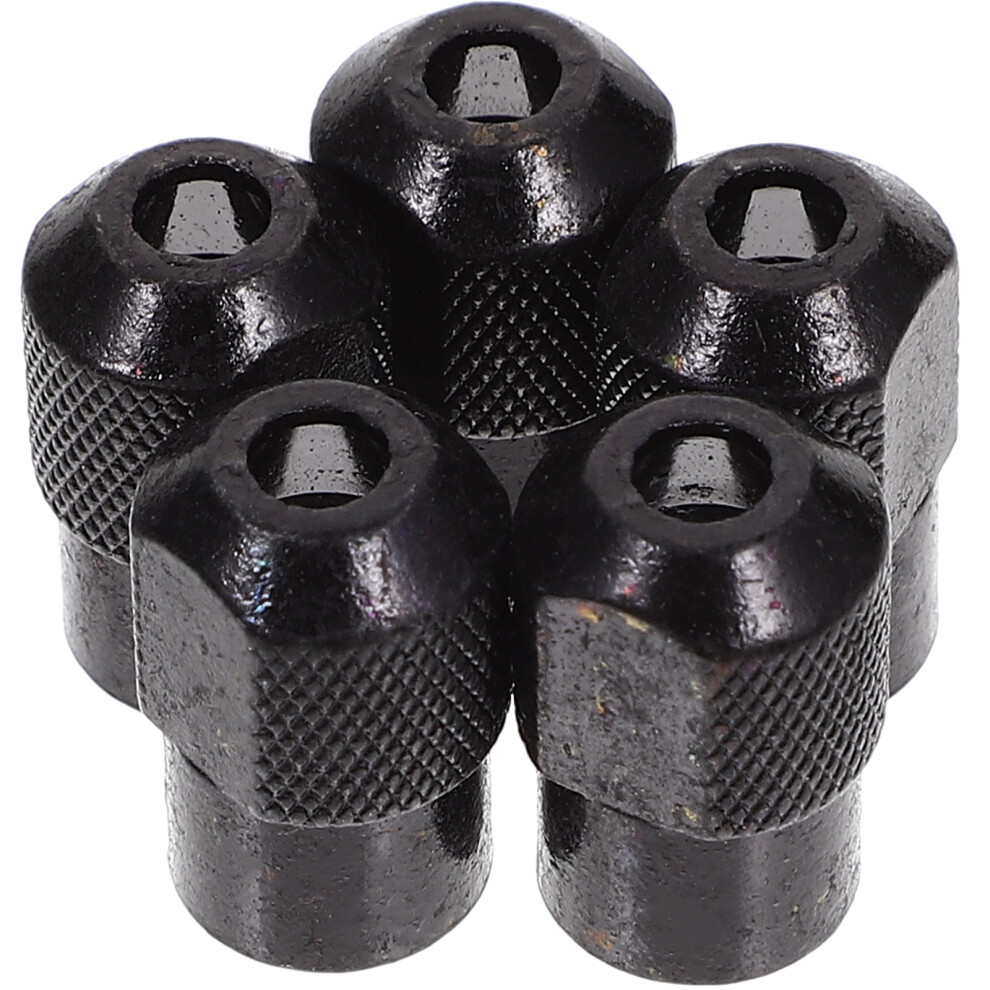 Amosfun 5Pcs Reusable M8x0.75 Chuck Nuts Electric Wrench Screw Cap Nut Electric Nut Electric Accessories 9395123040226