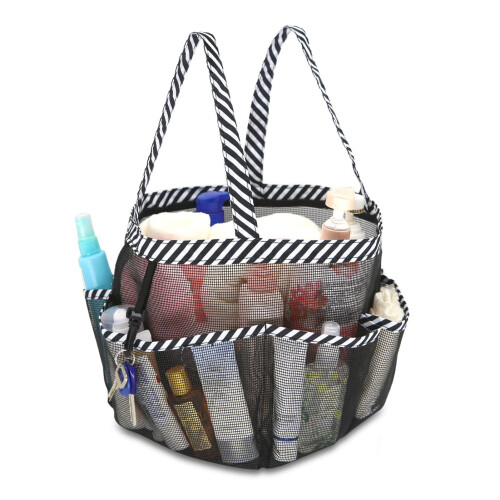 Τσάντα ντους Washranp Mesh Shower Caddy Dorm Tote, φορητή τσάντα οργάνωσης ντους γρήγορου