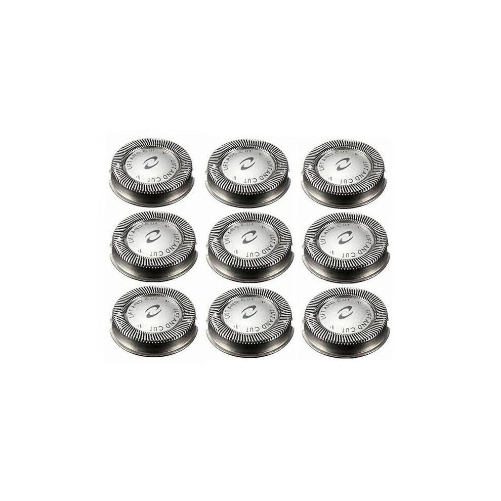 9pcs Replacement Heads for Hq3 Hq4 Hq55 Hq56 Hq6900 Hq6868 Hq5812 Hq6874 Blade