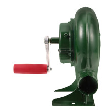 BBQ Hand Crank Blower Manual Air Control Durable Iron Fan for Outdoor Grilling Camping Fireplace