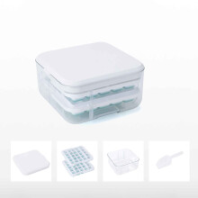 Lmueinov Neues Eisgerät Eiswürfelbereiter für den Haushalt Eiswürfelbox Eisaufbewahrungsbox für Kühlschrank Gefrierschrankblock
