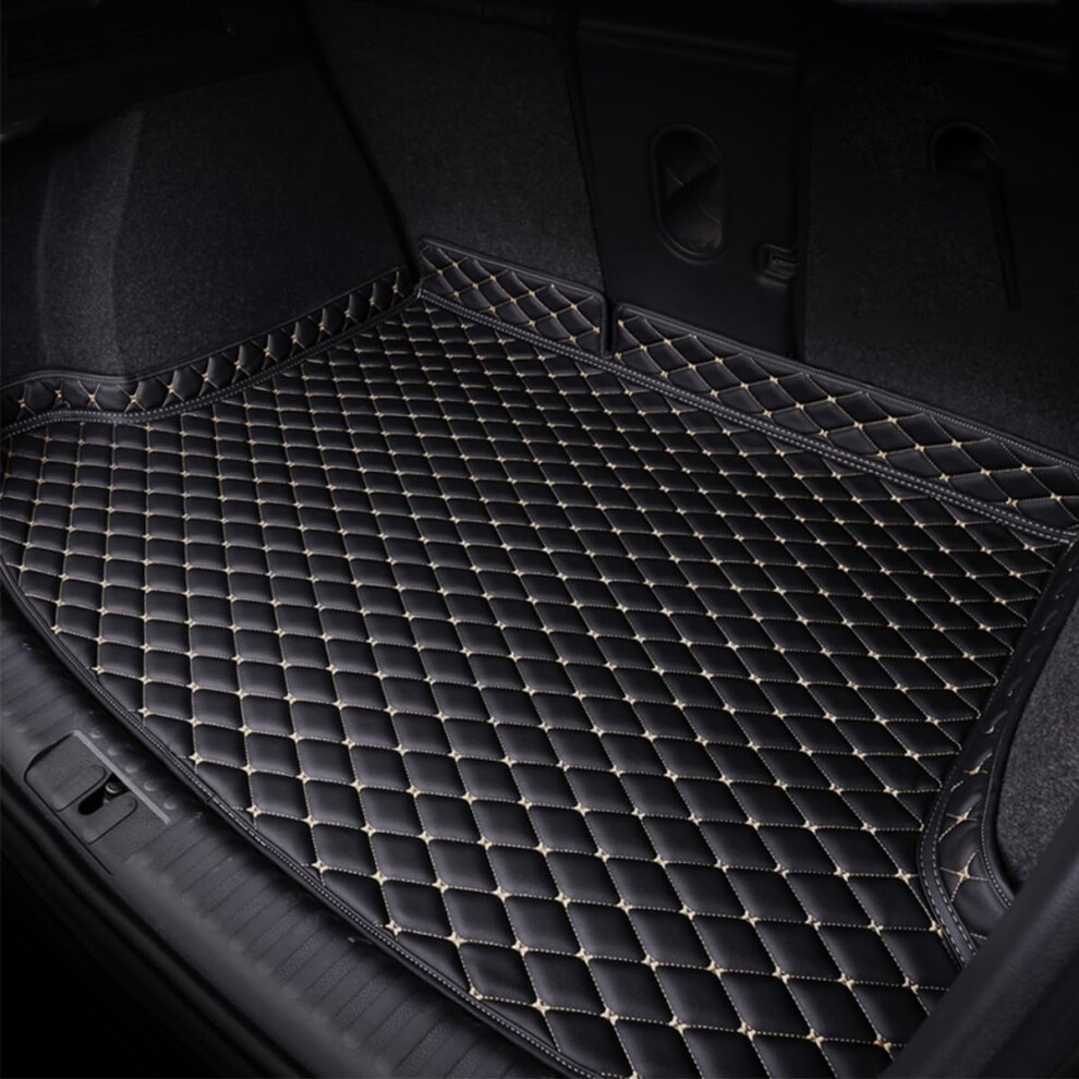 Trunk Mat Leather For Bmw X3 20182025 All Weather Cargo Liner Anti Slip 3D Fit Black/Gold 9113335997615