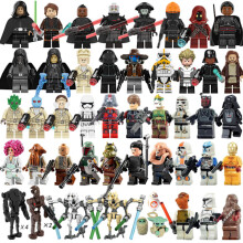 50 stuks Star Wars bouwblokken minifiguren Luke Darth Vader-XF21- 50 stuks