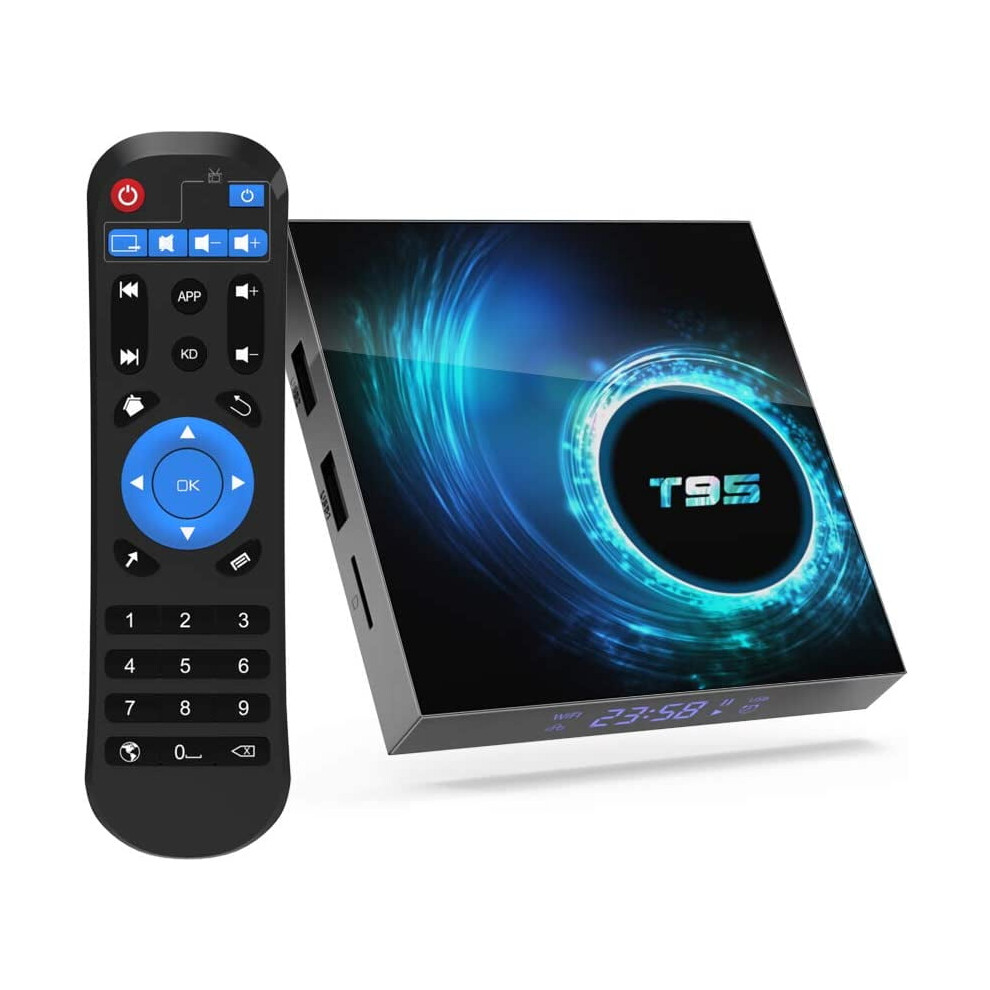 Android Tv Box 10.0 2Gb Ram 16Gb Rom 6K Ultra Hd, Allwinner H616 64Bit Support 3D Usb Hd H.265 2.4/5Ghz Dual 9395123044194