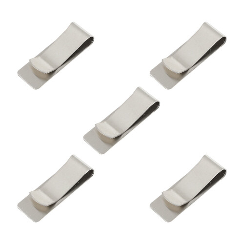 Mizh5Pcs Ανοξείδωτα Κλιπ Χρημάτων Επαγγελματικά Κλιπ Χρημάτων Πολυλειτουργικά Κλιπ