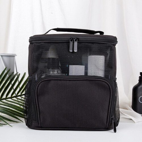 Τσάντα ντους ManTuo Mesh Caddy Φορητή τσάντα για μπάνιο, γυμναστήριο, ταξίδια, κάμπινγκ,