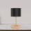 2pcs Solid Wood Lamp Base Replaceable Table Lamp Pedestal Round Wooden Lamp Base Replacement 4